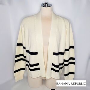 Banana Republic Striped Cardigan